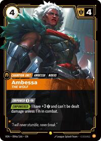 Ambessa, The Wolf (Alternate Art)