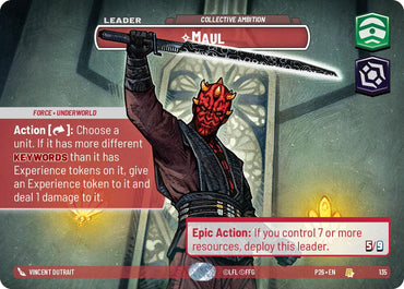 Maul - Collective Ambition (135) (Prize Wall) (135) [Galactic Championship 2026]