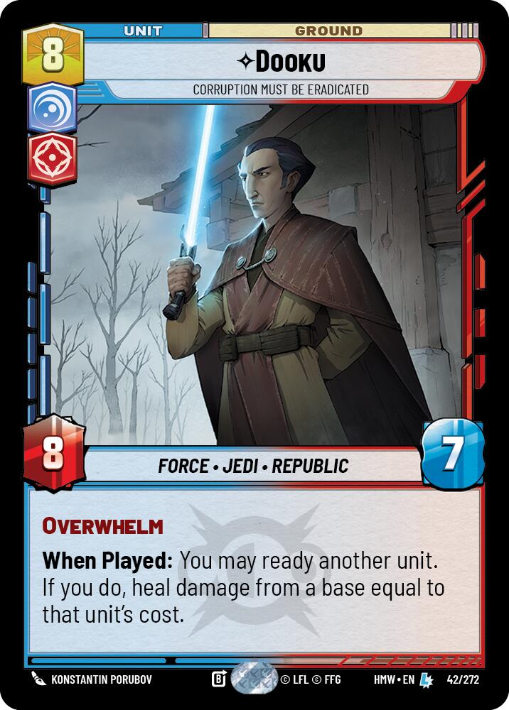 Dooku - Corruption Must Be Eradicated (42/272) (42/272) [Homeworlds]