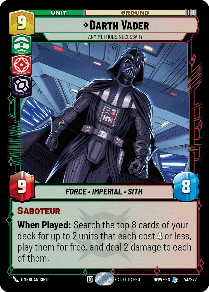 Darth Vader - Any Methods Necessary (43/272) (43/272) [Homeworlds]