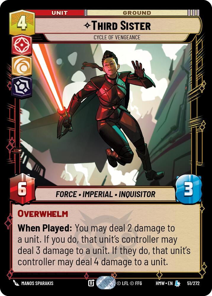 Third Sister - Cycle of Vengeance (51/272) (51/272) [Homeworlds]