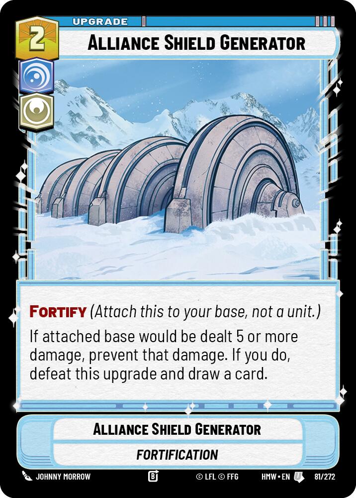 Alliance Shield Generator (81/272) (81/272) [Homeworlds]