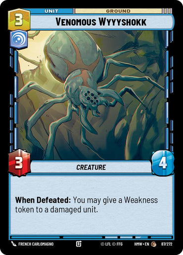 Venomous Wyyyshokk (87/272) (87/272) [Homeworlds]