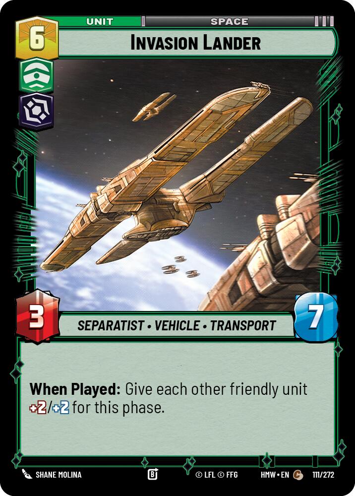 Invasion Lander (111/272) (111/272) [Homeworlds]