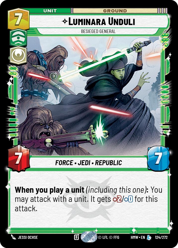 Luminara Unduli - Besieged General