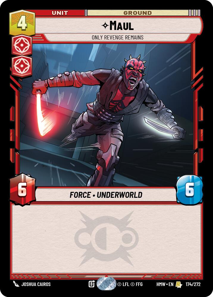 Maul - Only Revenge Remains (174/272) (174/272) [Homeworlds]