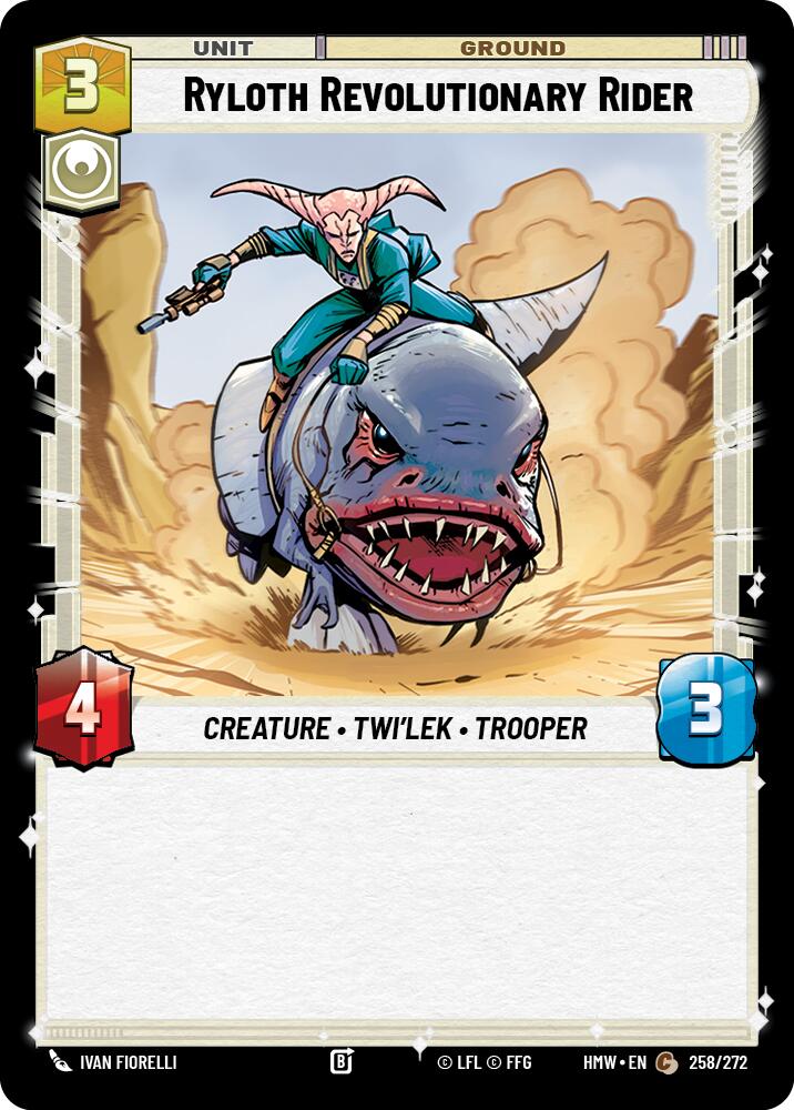 Ryloth Revolutionary Rider (258/272) (258/272) [Homeworlds]