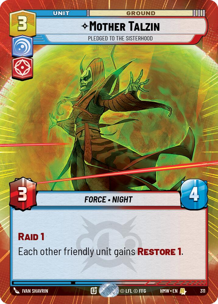 Mother Talzin - Pledged to the Sisterhood (Hyperspace)