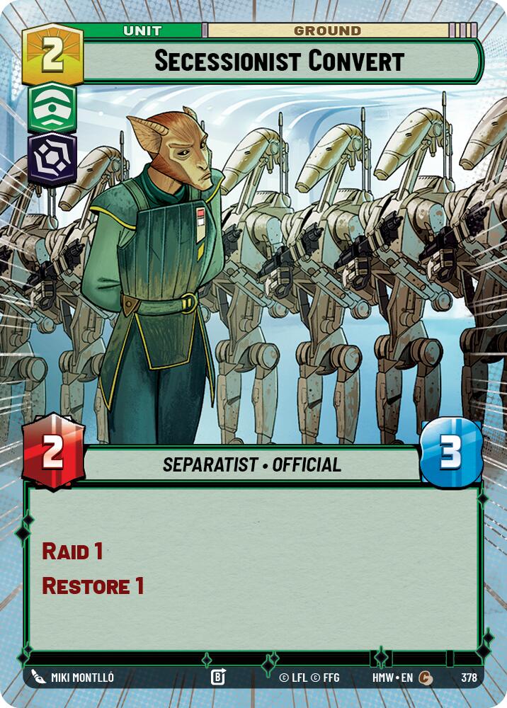 Secessionist Convert (Hyperspace)