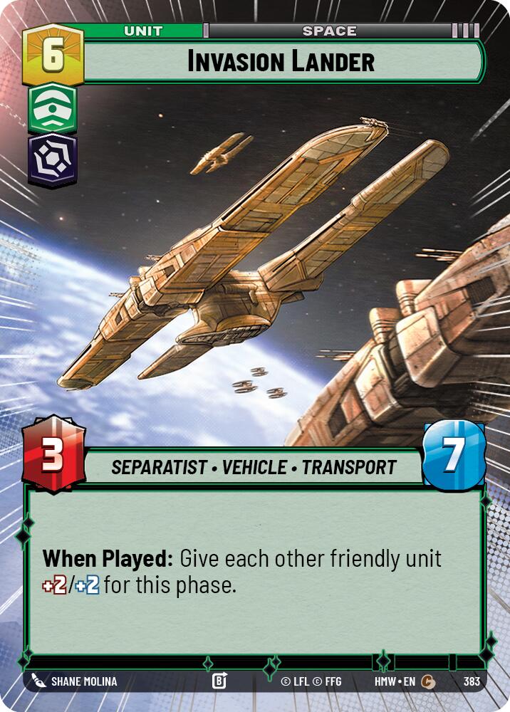 Invasion Lander (Hyperspace)