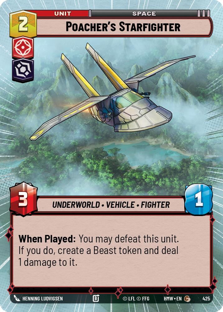 Poacher's Starfighter (Hyperspace)