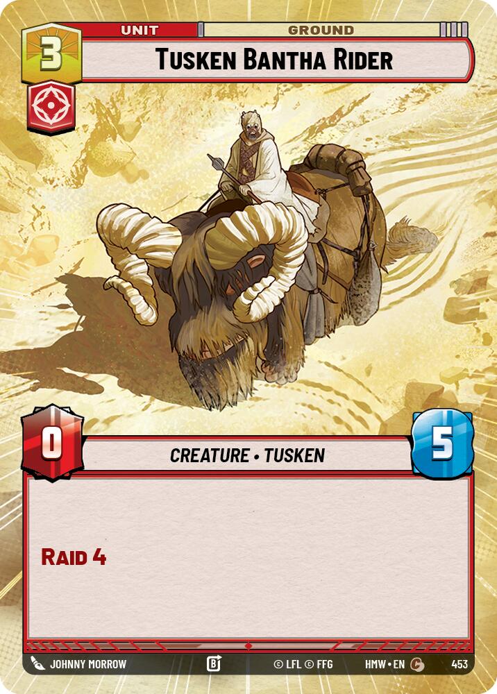 Tusken Bantha Rider (Hyperspace)