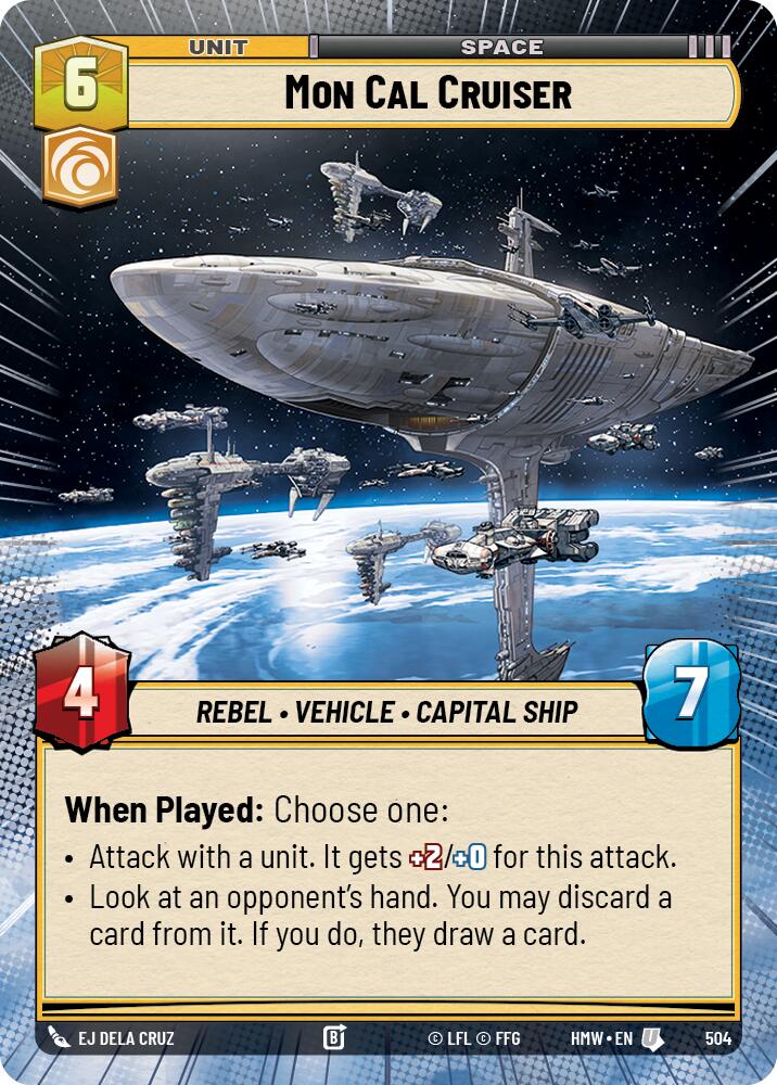 Mon Cal Cruiser (Hyperspace)