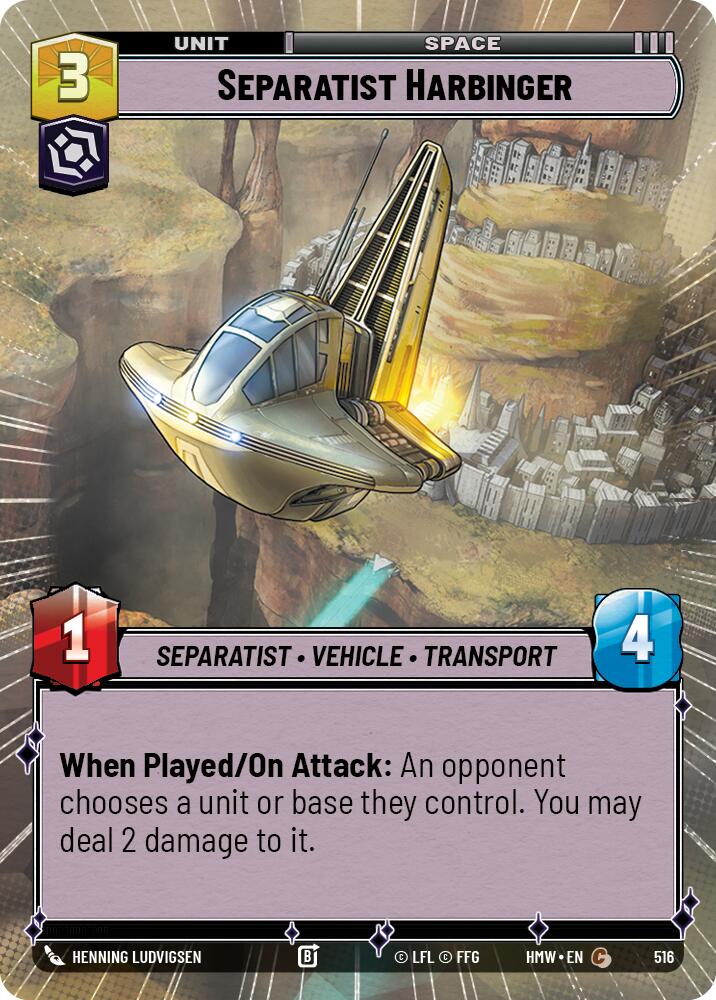 Separatist Harbinger (Hyperspace)