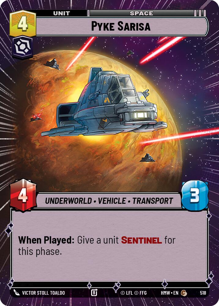 Pyke Sarisa (Hyperspace)