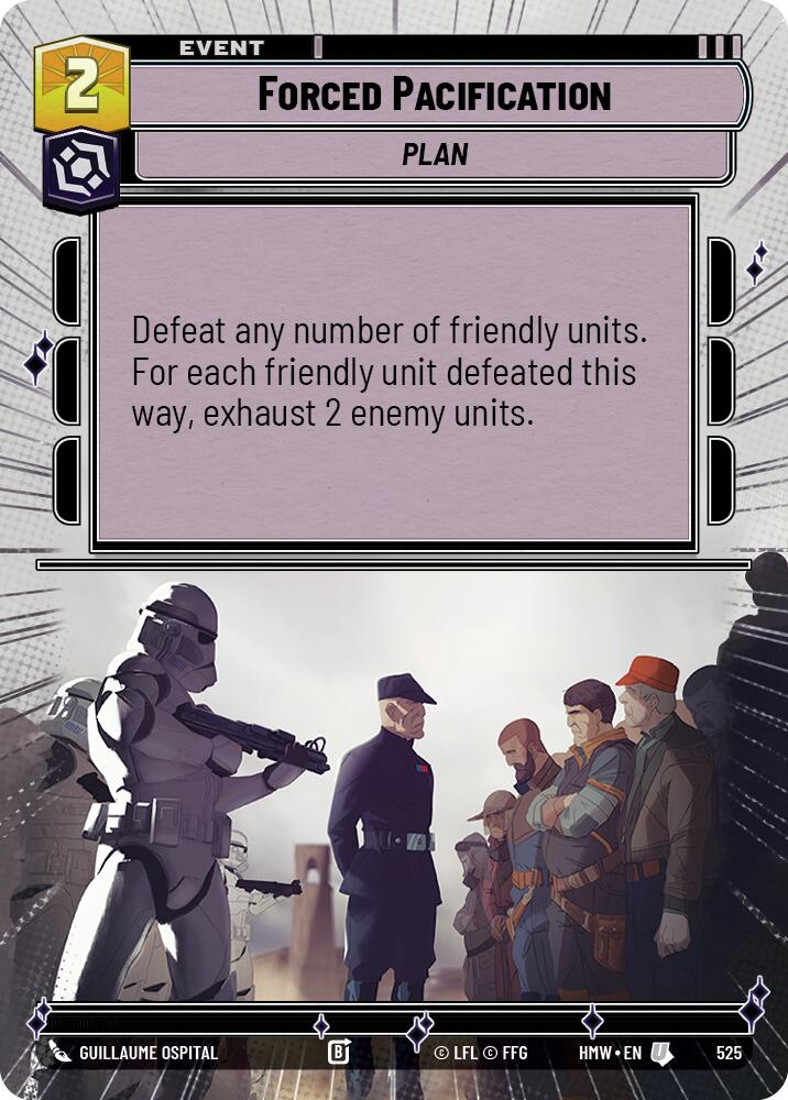 Forced Pacification (Hyperspace)