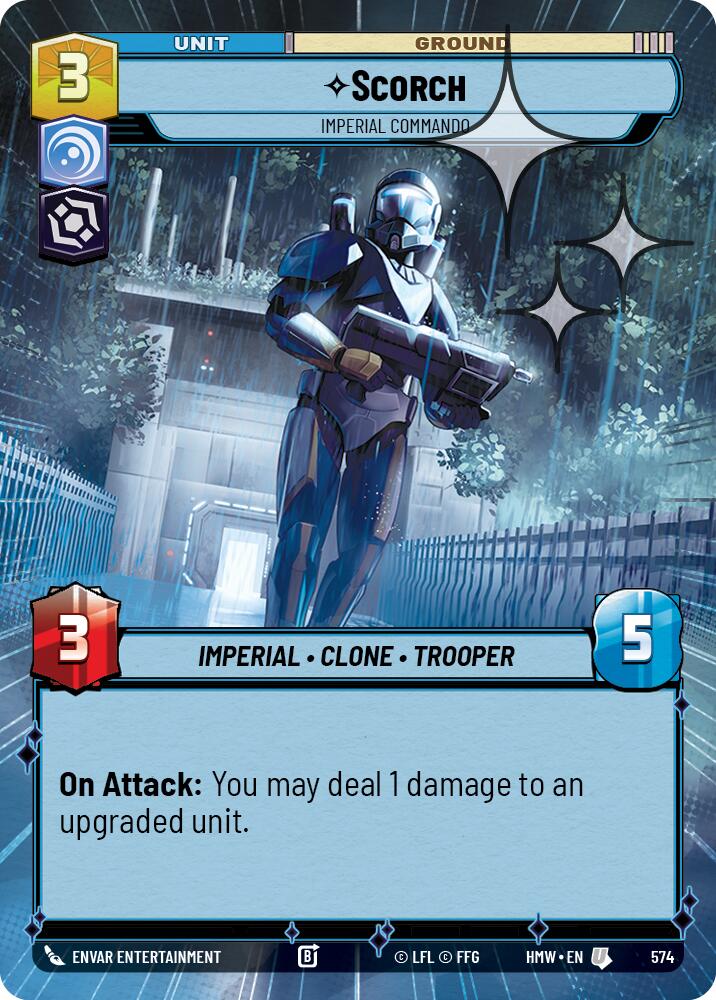 Scorch - Imperial Commando (Hyperspace Foil)