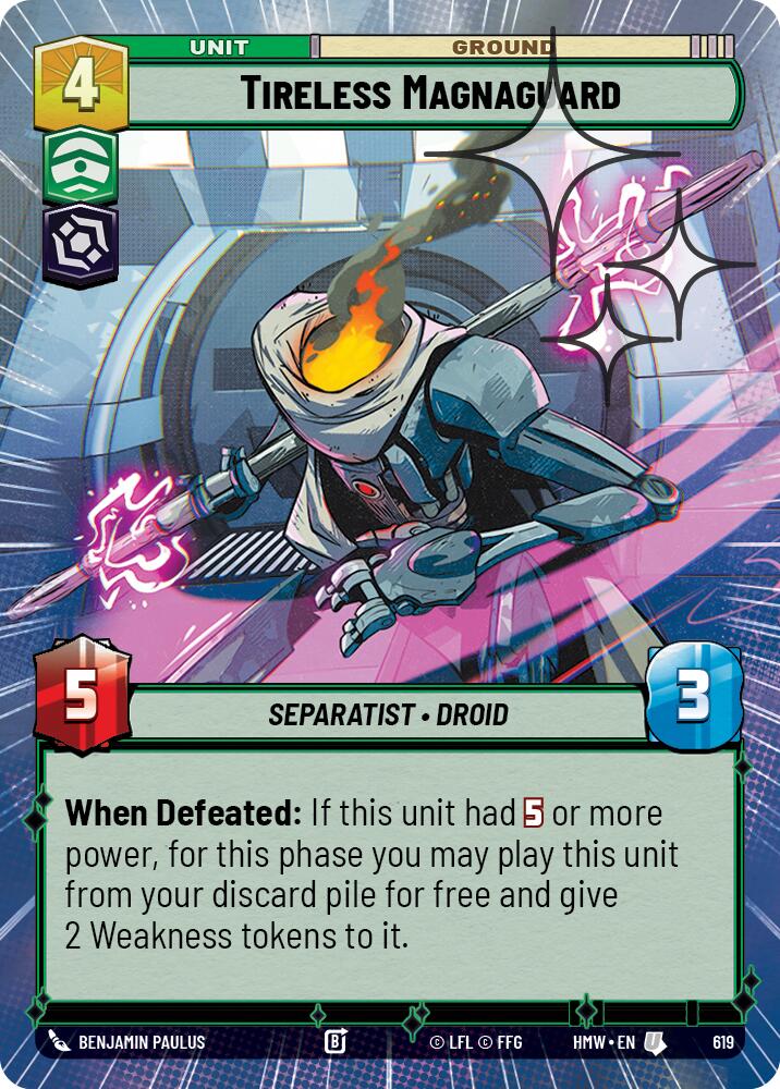 Tireless Magnaguard (Hyperspace Foil)