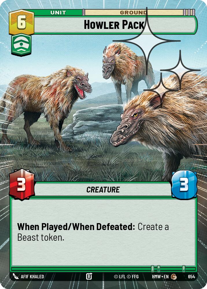 Howler Pack (Hyperspace Foil)