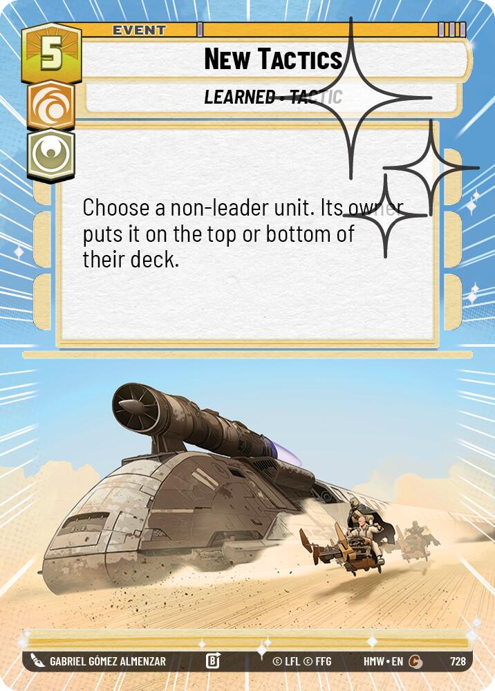 New Tactics (Hyperspace Foil)