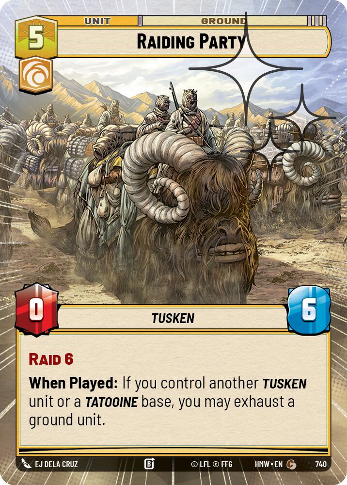 Raiding Party (Hyperspace Foil)