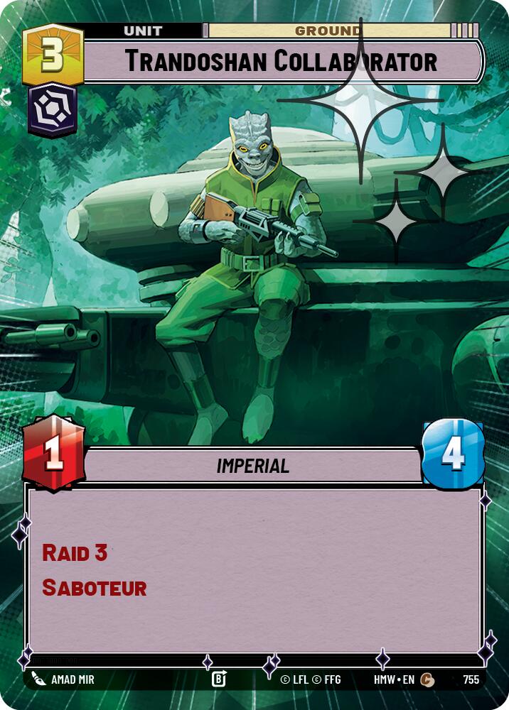 Trandoshan Collaborator (Hyperspace Foil)