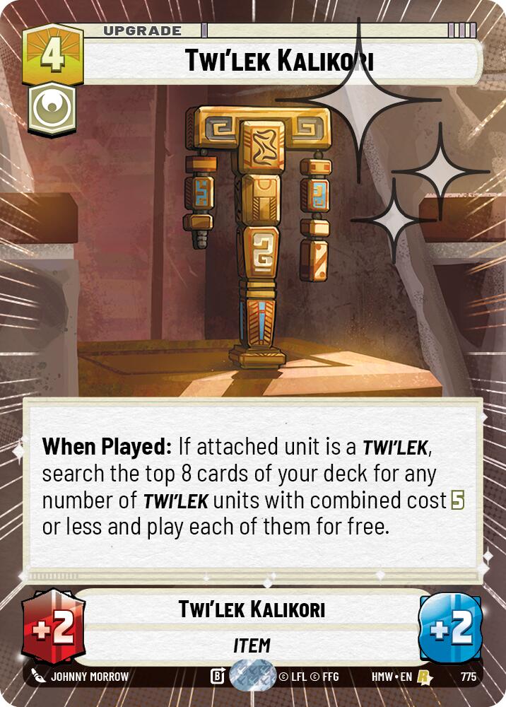 Twi'lek Kalikori (Hyperspace Foil)