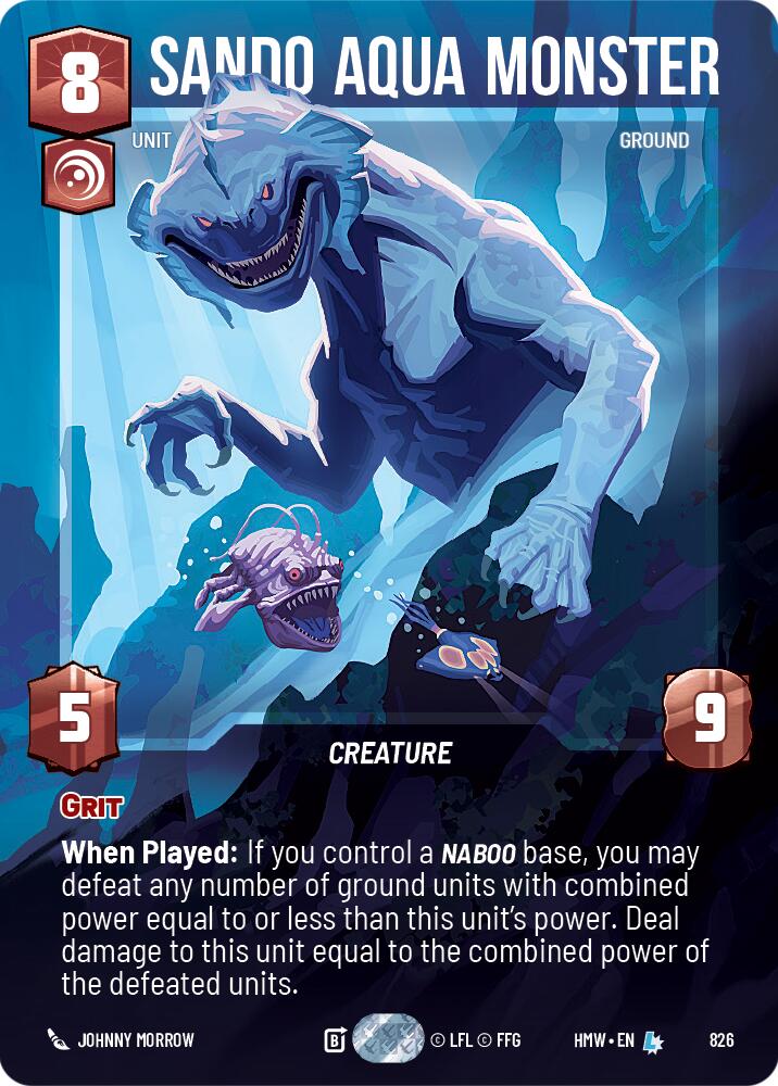 Sando Aqua Monster (Prestige)