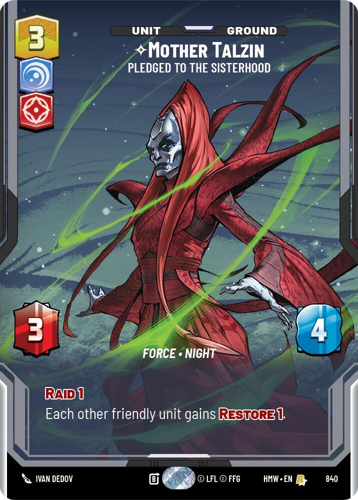 Mother Talzin - Pledged to the Sisterhood (Prestige)