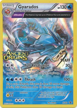 Gyarados (XY60) (Staff) [XY: Black Star Promos]