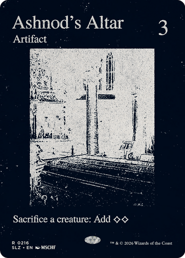 Ashnod's Altar (0216) [Secret Lair x MSCHF: The Zeta Set]