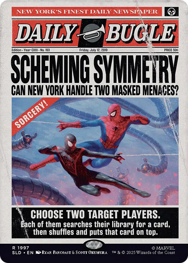 Scheming Symmetry (1997) (Rainbow Foil) [Secret Lair Drop Series]