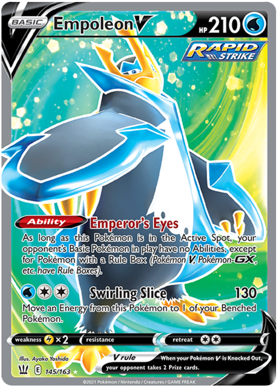 Empoleon V (145/163) [Sword & Shield: Battle Styles]