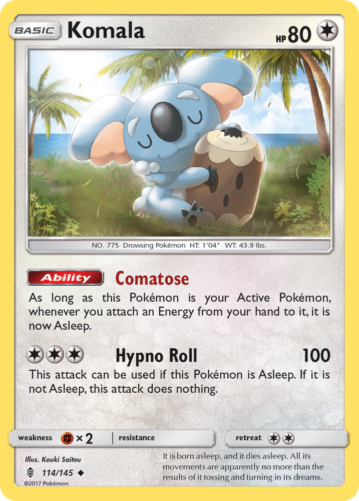 Komala (114/145) [Sun & Moon: Guardians Rising]