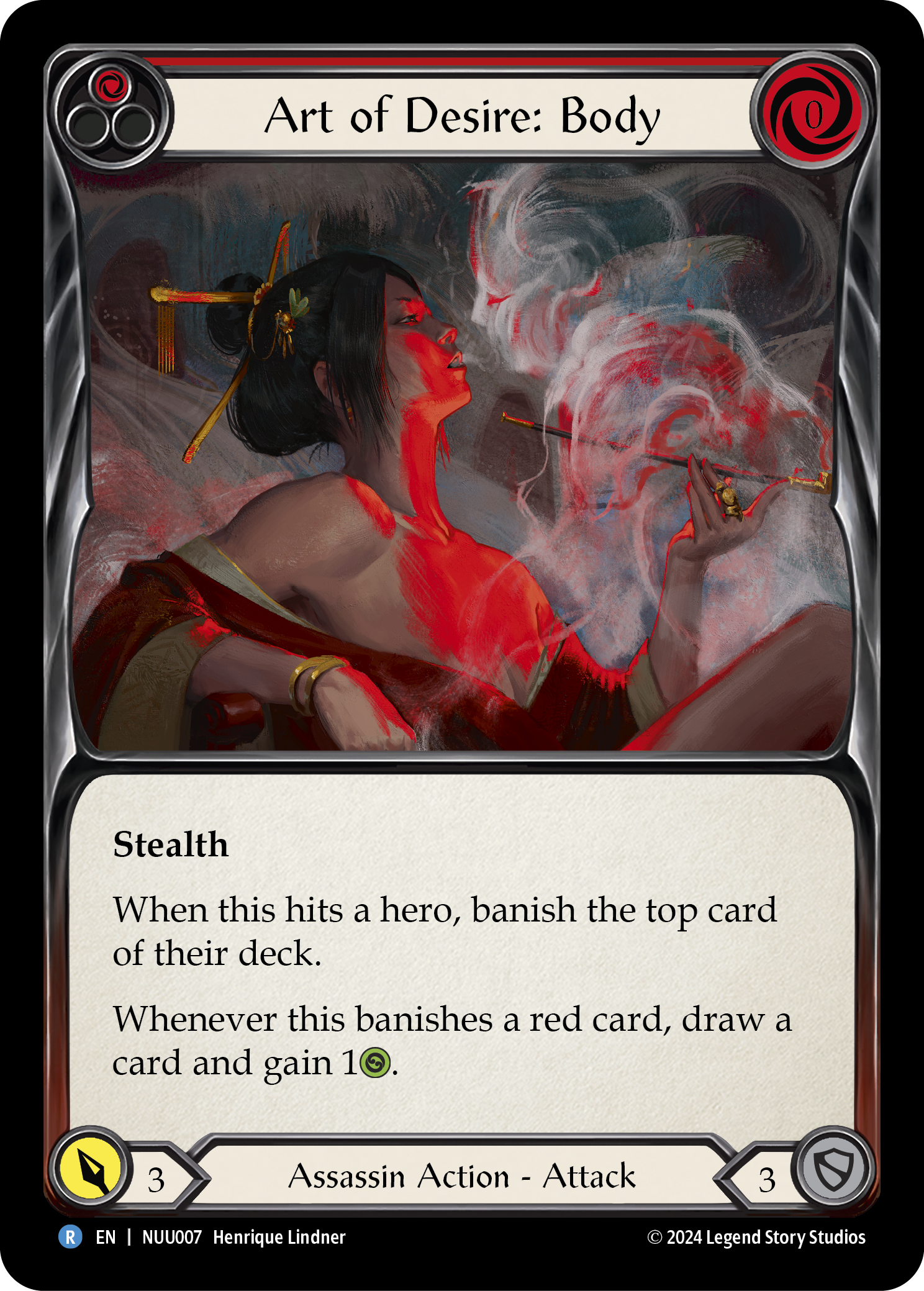 Art of Desire: Body [NUU007] (Part the Mistveil Nuu Blitz Deck)