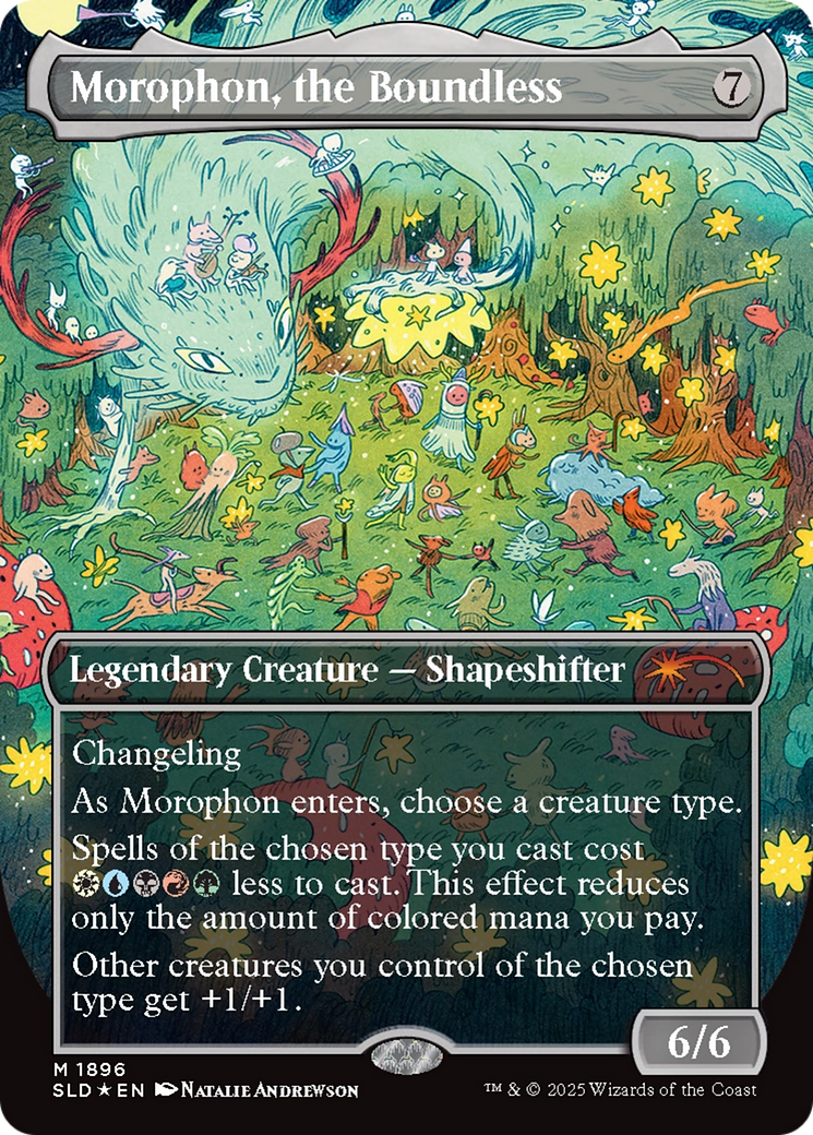 Morophon, the Boundless (Double Rainbow Foil) [Secret Lair Drop Series]
