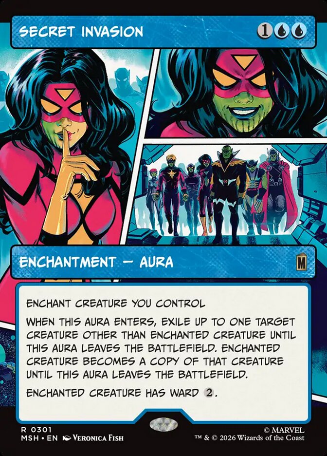 Secret Invasion (Borderless) [Marvel Super Heroes]