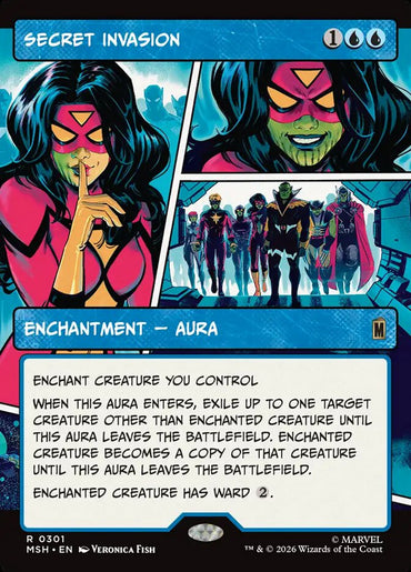 Secret Invasion (Borderless) [Marvel Super Heroes]