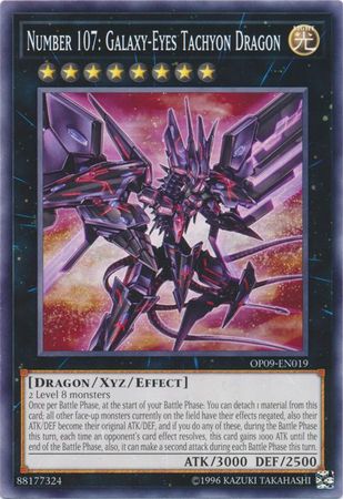 Number 107: Galaxy-Eyes Tachyon Dragon [OP09-EN019] Common