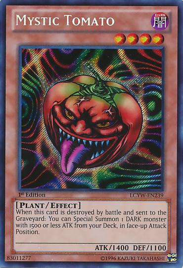 Mystic Tomato [LCYW-EN239] Secret Rare