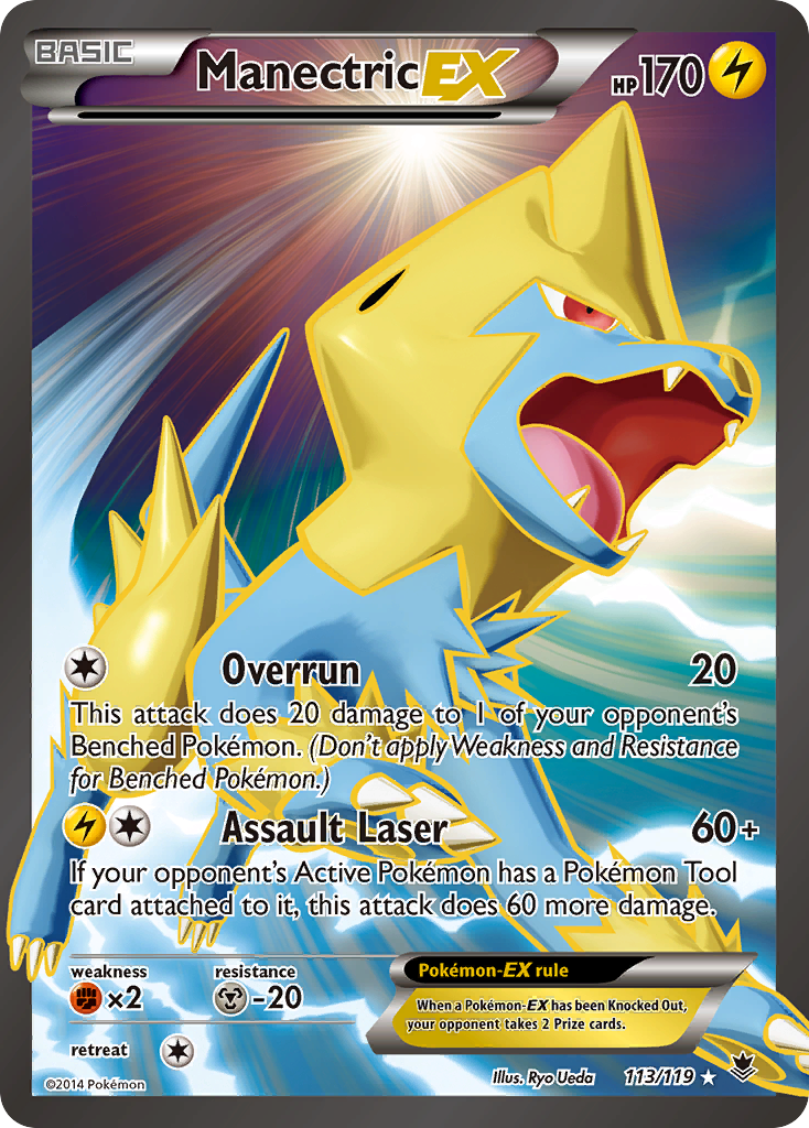 Manectric EX (113/119) [XY: Phantom Forces]