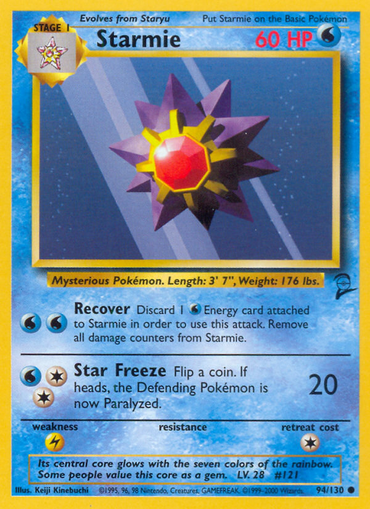 Starmie (94/130) [Base Set 2]