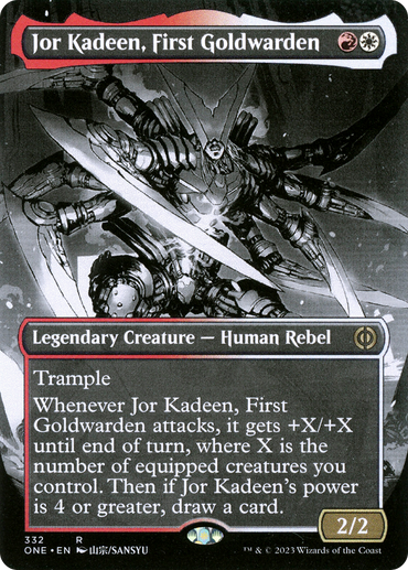 Jor Kadeen, First Goldwarden (Borderless Manga) [Phyrexia: All Will Be One]