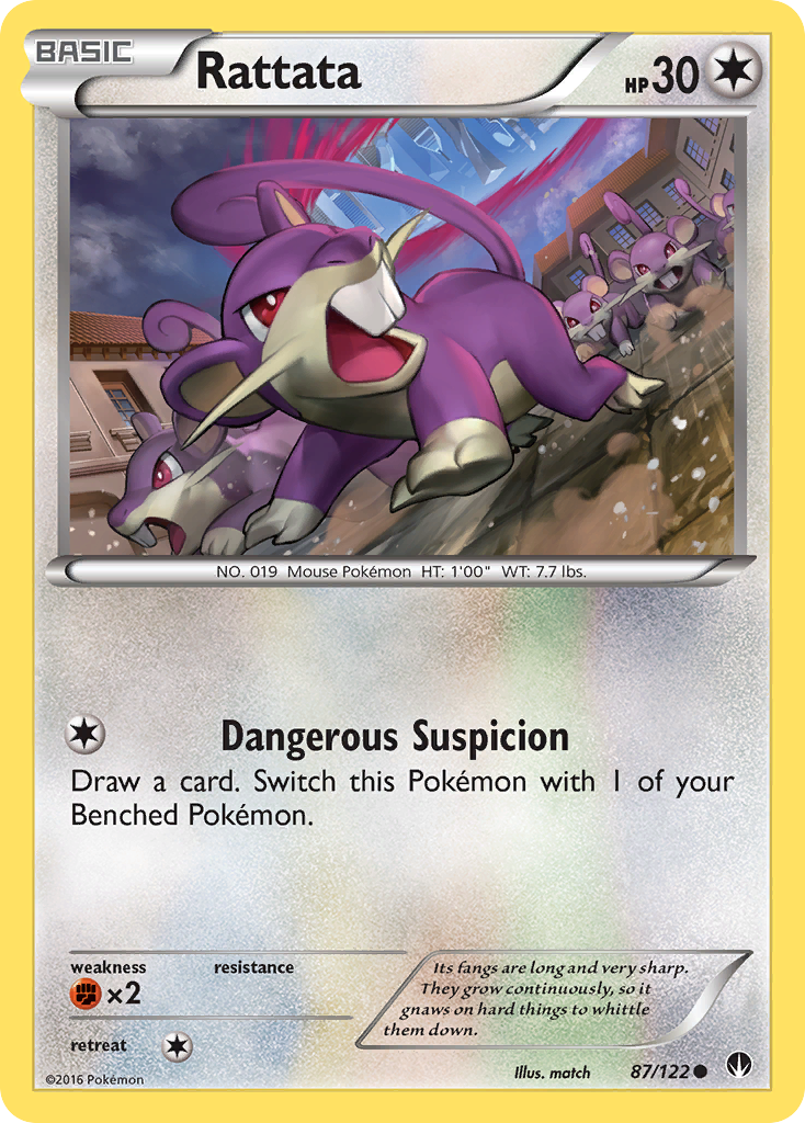 Rattata (87/122) [XY: BREAKpoint]