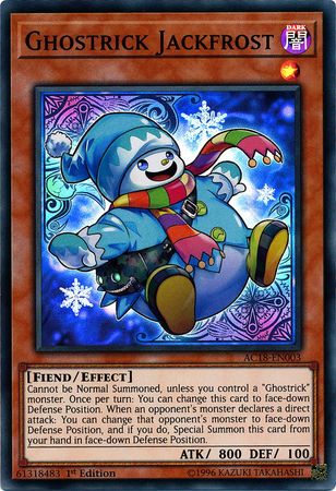 Ghostrick Jackfrost [AC18-EN003] Super Rare