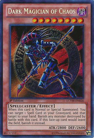 Dark Magician of Chaos [LCYW-EN026] Secret Rare