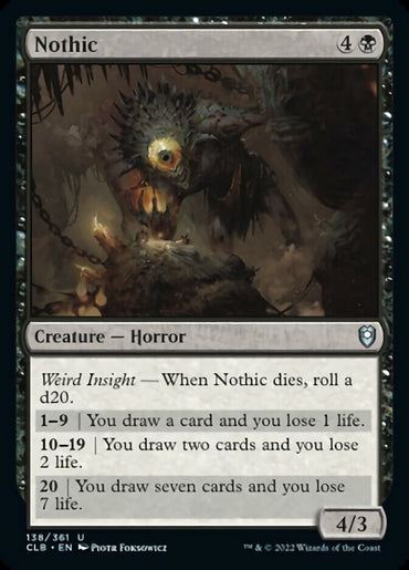 Nothic [Commander Legends: Battle for Baldur's Gate]