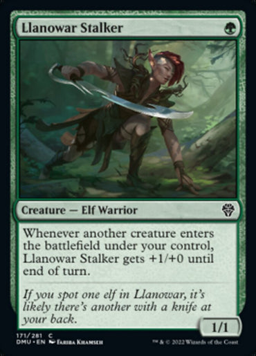 Llanowar Stalker [Dominaria United]