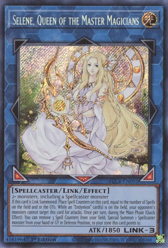 Selene, Queen of the Master Magicians [BLCR-EN092] Secret Rare