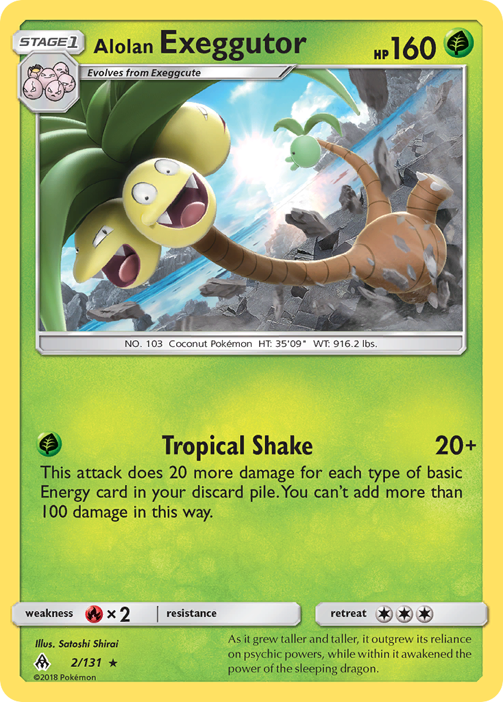 Alolan Exeggutor (2/131) [Sun & Moon: Forbidden Light]